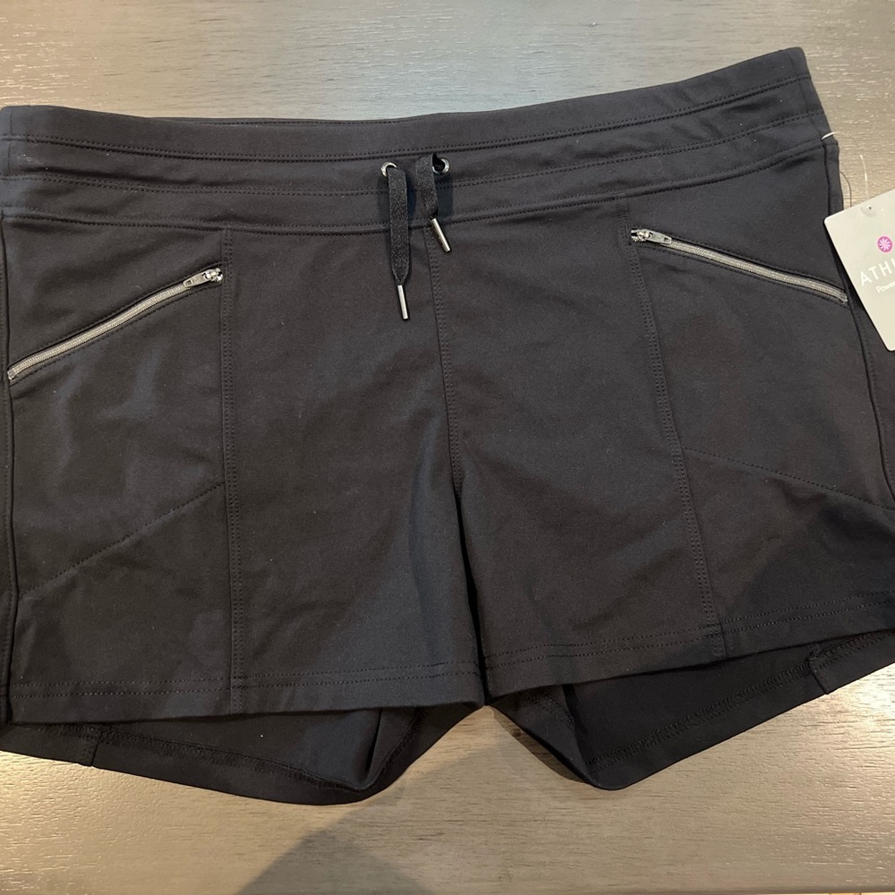 Athleta Black Athletic Shorts